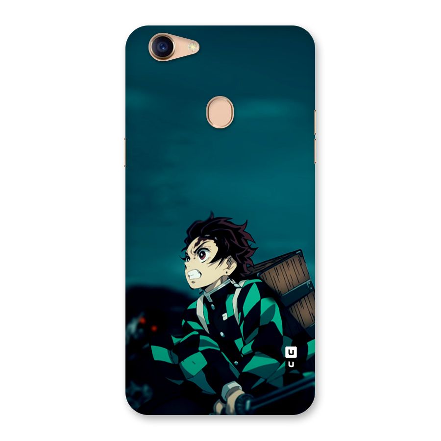 Tanjiro demon slayer Back Case for Oppo F5