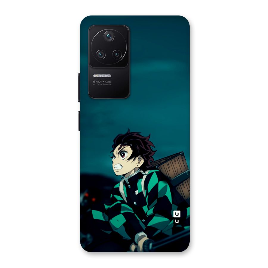 Tanjiro demon slayer Back Case for Poco F4 5G