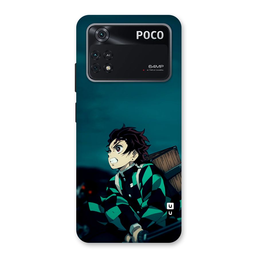 Tanjiro demon slayer Back Case for Poco M4 Pro 4G