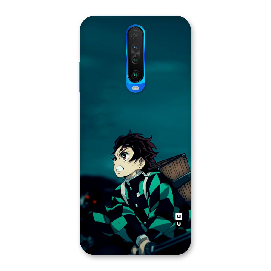 Tanjiro demon slayer Back Case for Poco X2
