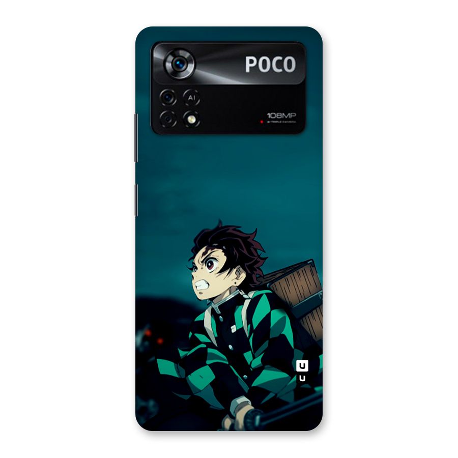 Tanjiro demon slayer Back Case for Poco X4 Pro 5G
