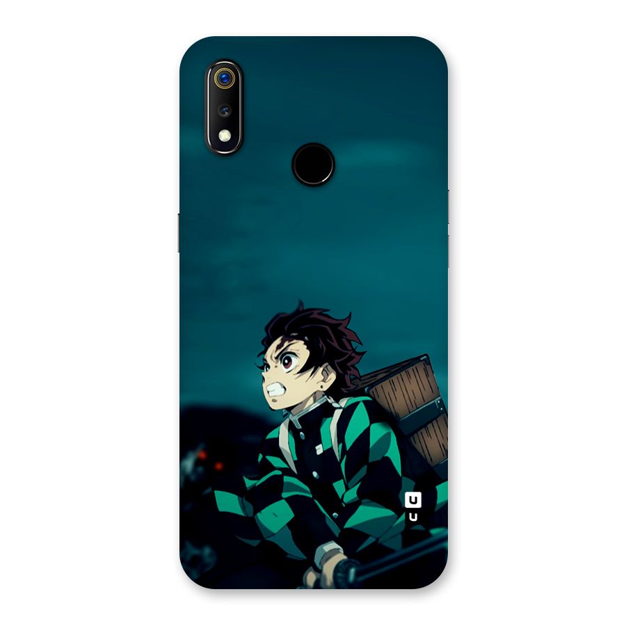 Tanjiro demon slayer Back Case for Realme 3