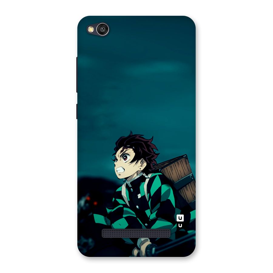 Tanjiro demon slayer Back Case for Redmi 4A