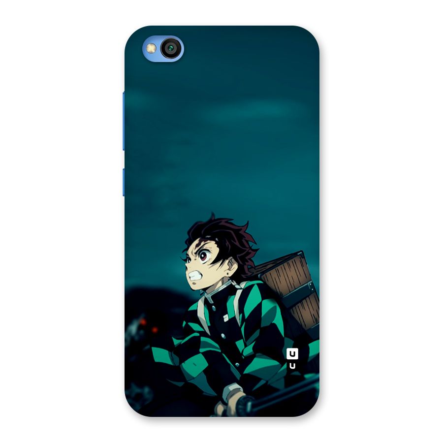 Tanjiro demon slayer Back Case for Redmi Go