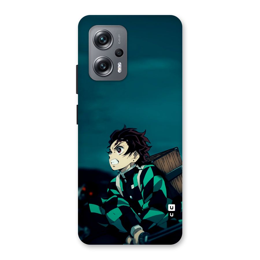 Tanjiro demon slayer Back Case for Redmi K50i