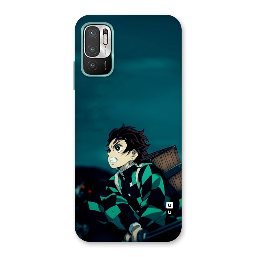 Tanjiro demon slayer Back Case for Redmi Note 10T 5G