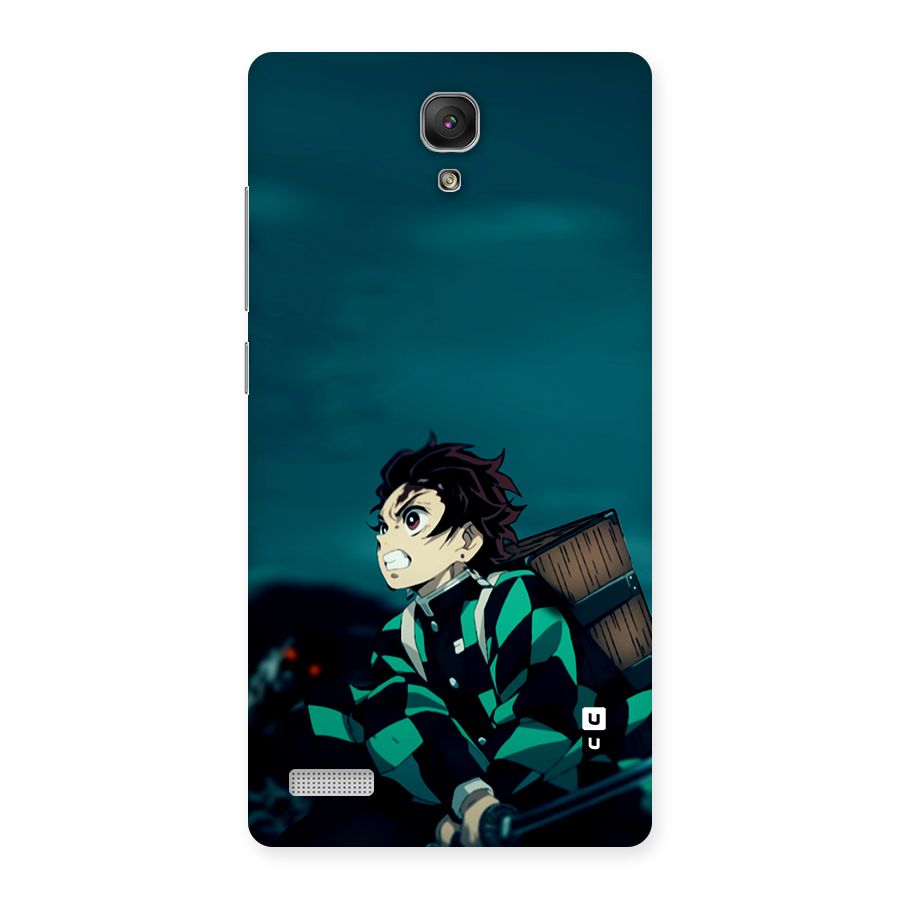 Tanjiro demon slayer Back Case for Redmi Note Prime