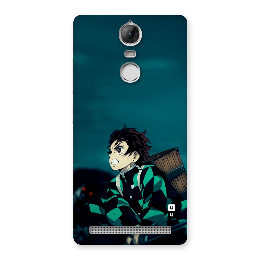Tanjiro demon slayer Back Case for Vibe K5 Note