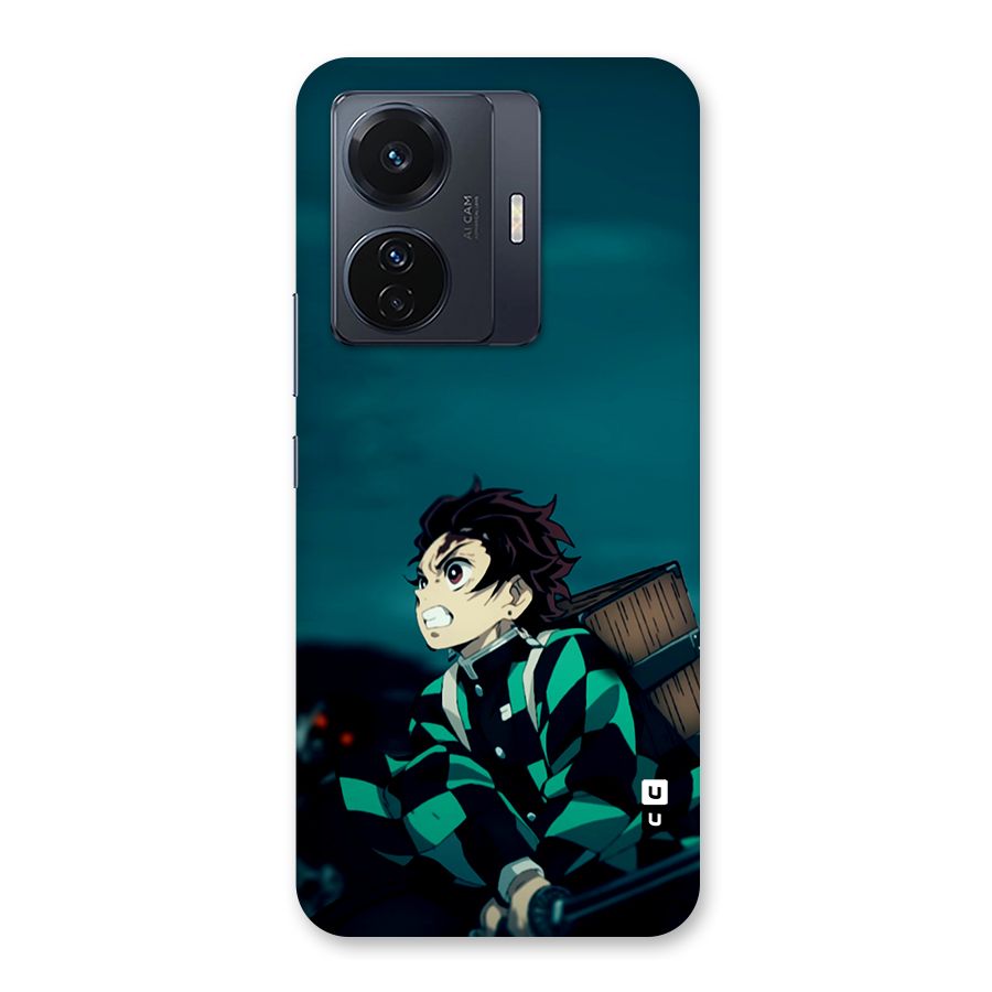 Tanjiro demon slayer Back Case for Vivo T1 Pro