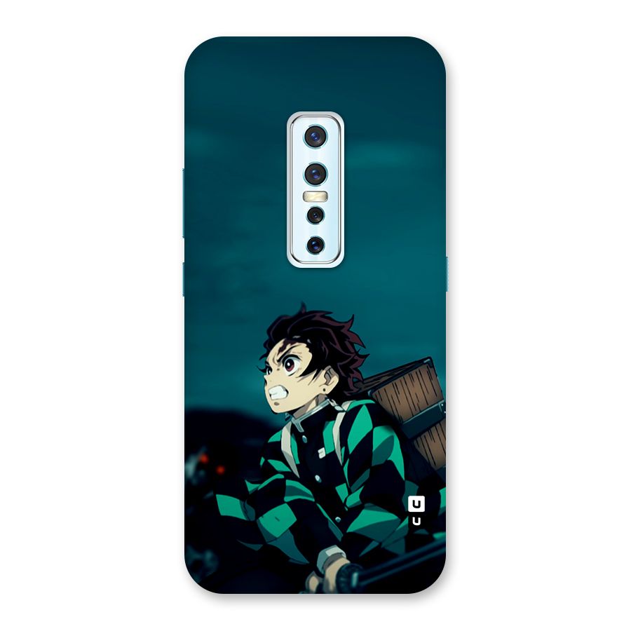 Tanjiro demon slayer Back Case for Vivo V17 Pro