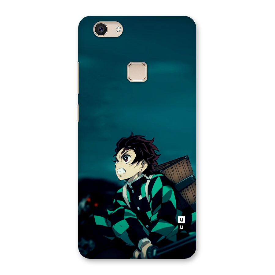 Tanjiro demon slayer Back Case for Vivo V7