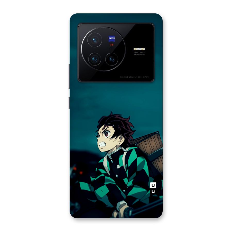 Tanjiro demon slayer Back Case for Vivo X80