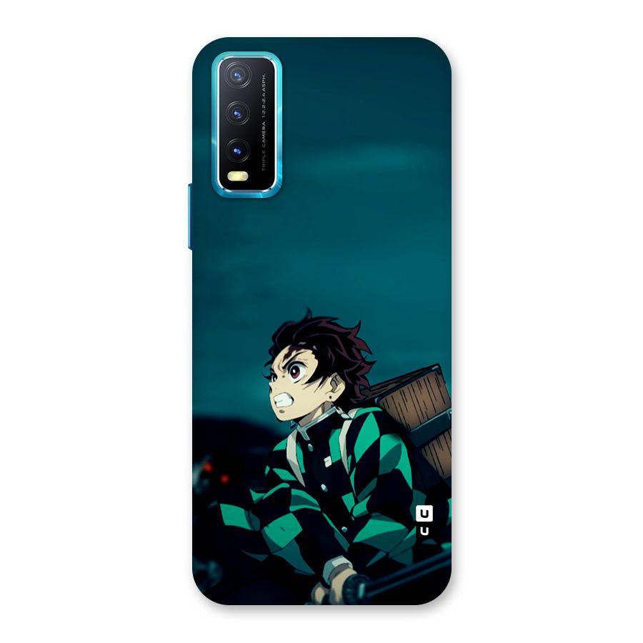 Tanjiro demon slayer Back Case for Vivo Y20A