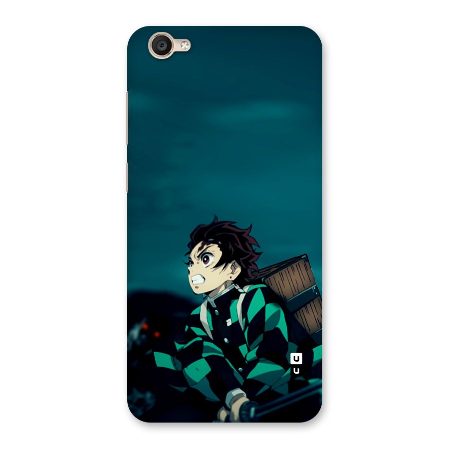 Tanjiro demon slayer Back Case for Vivo Y55s