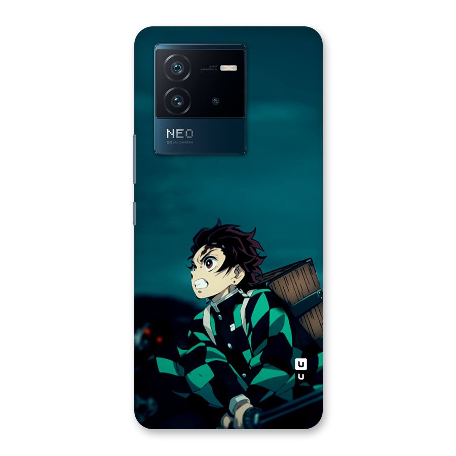 Tanjiro demon slayer Back Case for Vivo iQOO Neo 6 5G