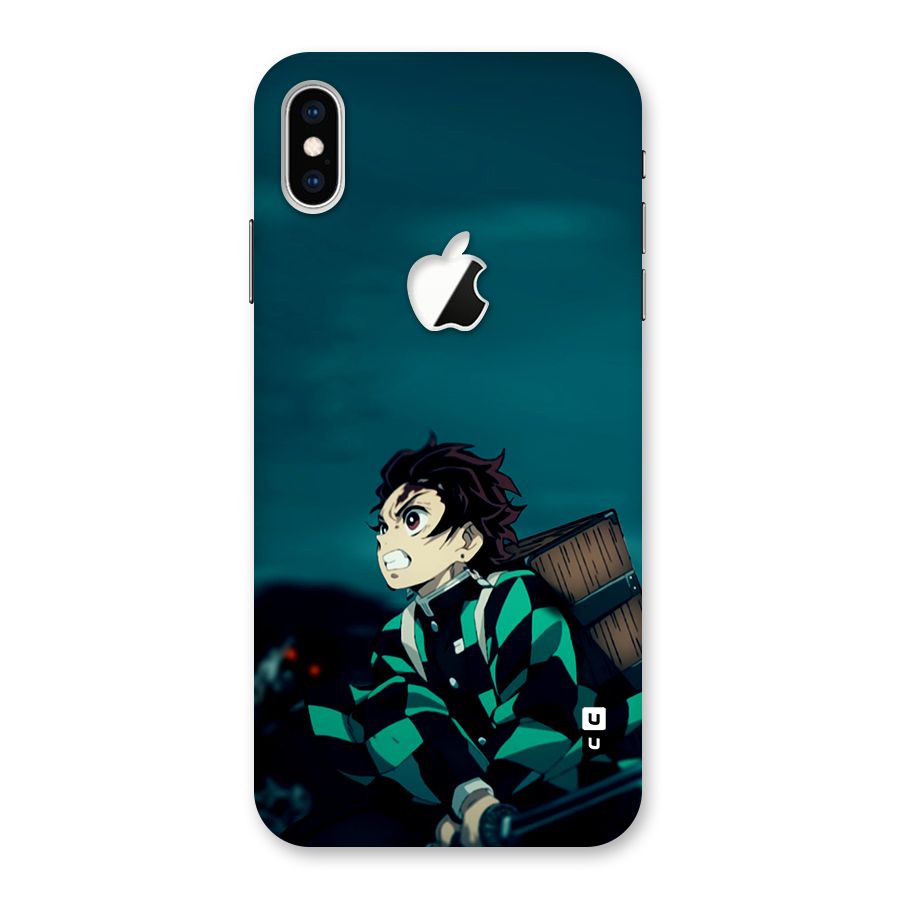 Tanjiro demon slayer Back Case for iPhone XS Max Apple Cut