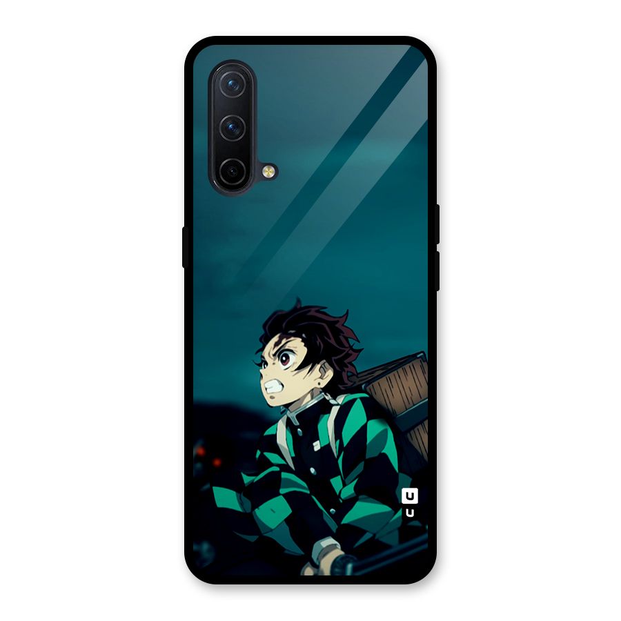 Tanjiro demon slayer Glass Back Case for OnePlus Nord CE 5G