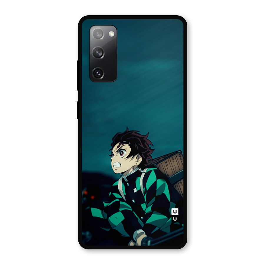 Tanjiro demon slayer Metal Back Case for Galaxy S20 FE 5G