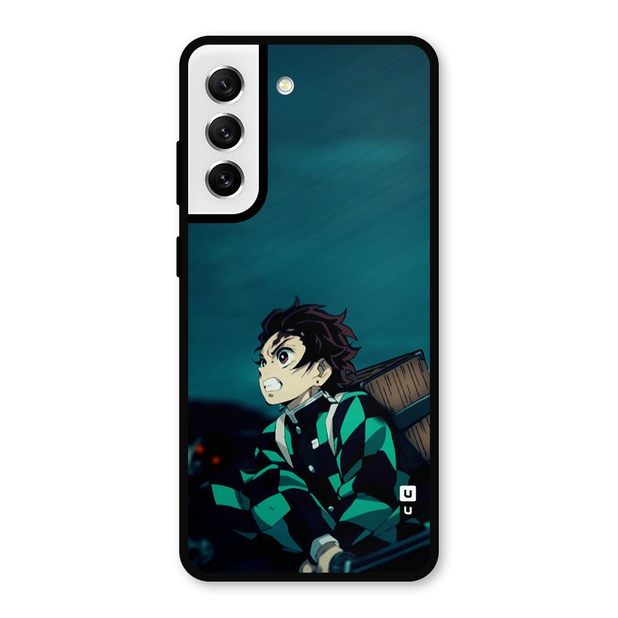 Tanjiro demon slayer Metal Back Case for Galaxy S21 FE 5G