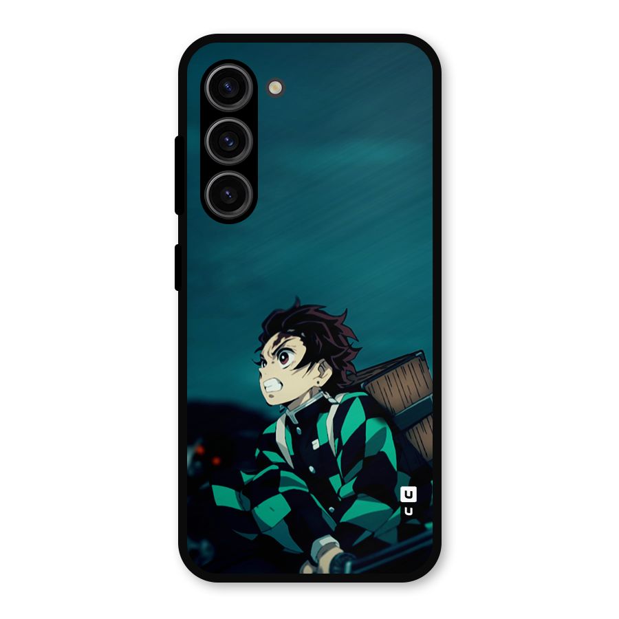 Tanjiro demon slayer Metal Back Case for Galaxy S23