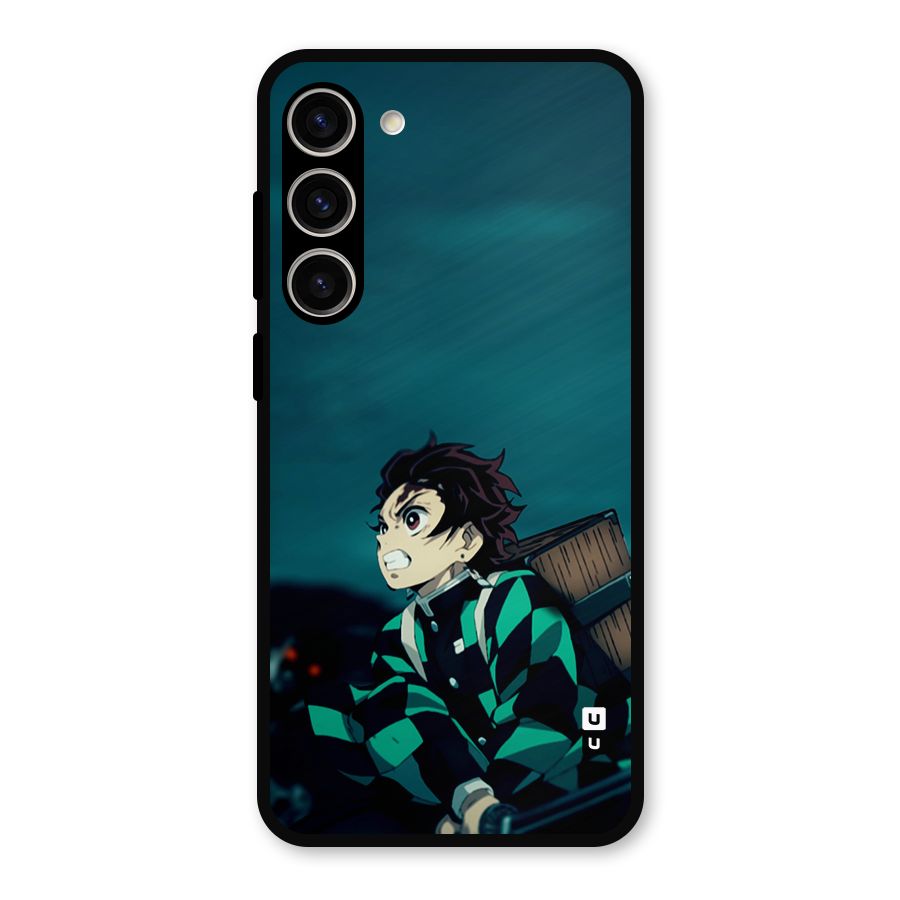 Tanjiro demon slayer Metal Back Case for Galaxy S23 Plus