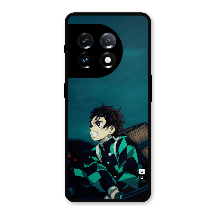 Tanjiro demon slayer Metal Back Case for OnePlus 11