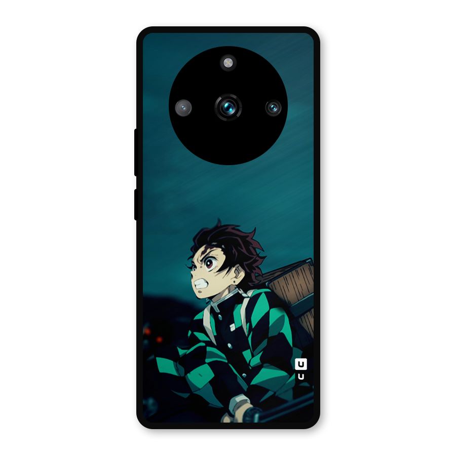 Tanjiro demon slayer Metal Back Case for Realme 11 Pro Plus