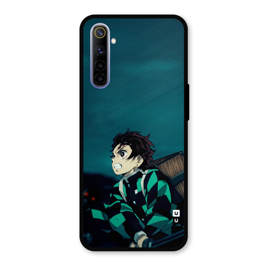 Tanjiro demon slayer Metal Back Case for Realme 6i
