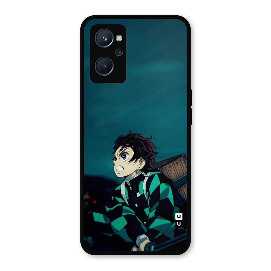 Tanjiro demon slayer Metal Back Case for Realme 9i