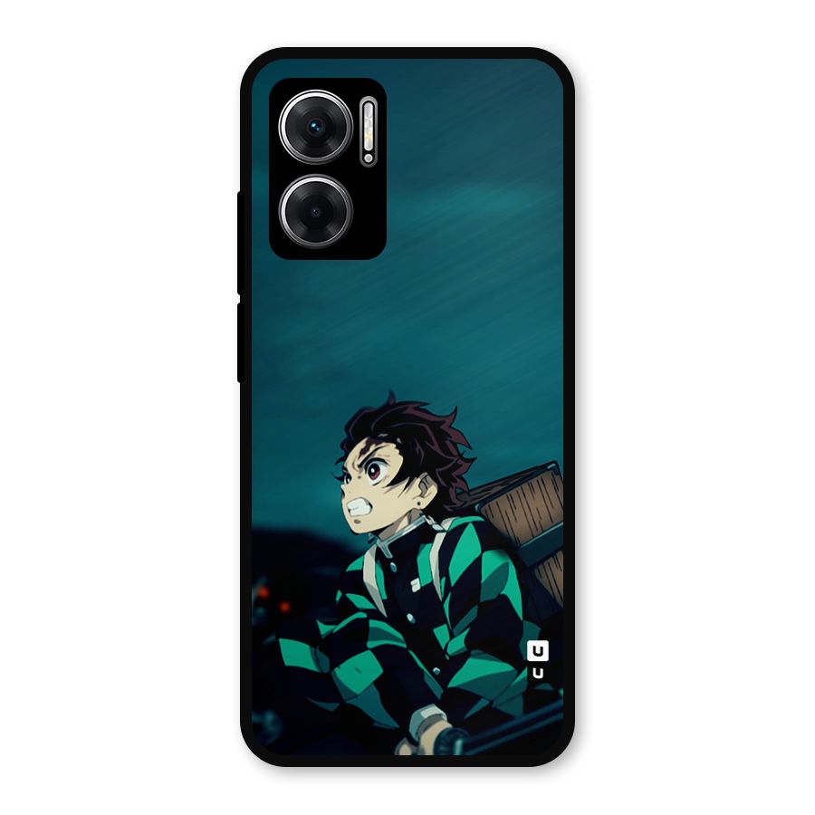 Tanjiro demon slayer Metal Back Case for Redmi 11 Prime 5G