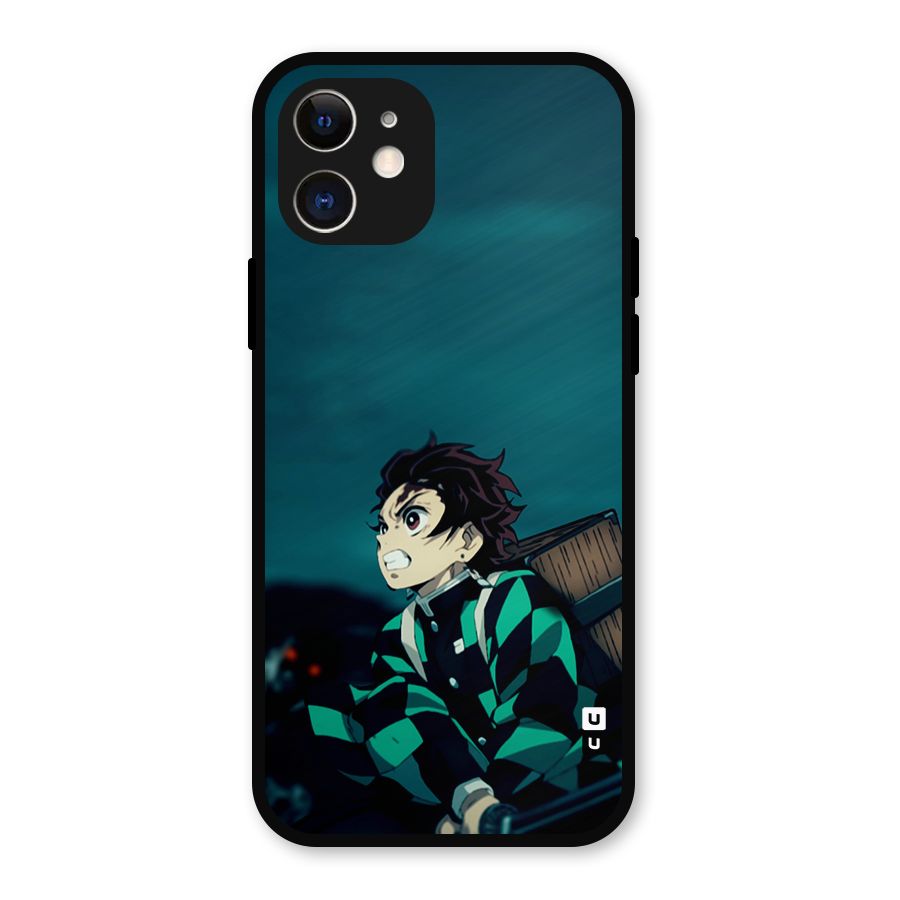 Tanjiro demon slayer Metal Back Case for iPhone 12