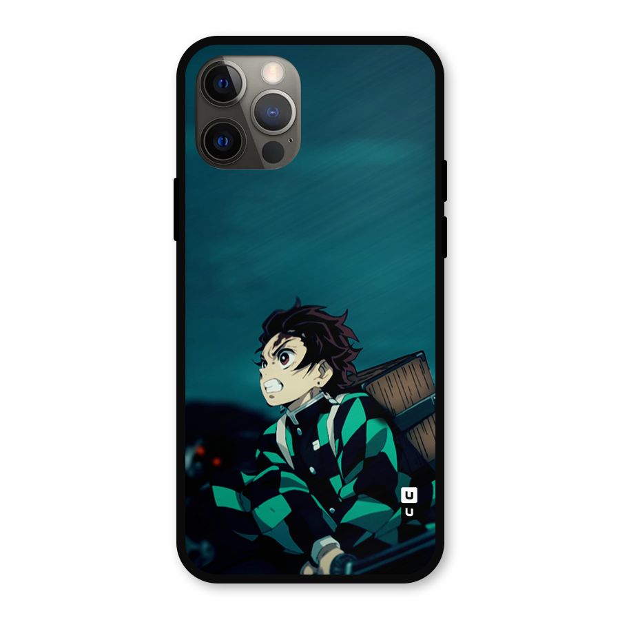 Tanjiro demon slayer Metal Back Case for iPhone 12 Pro