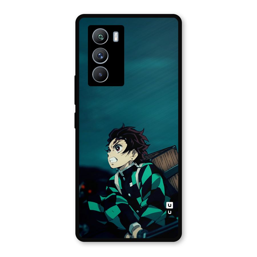 Tanjiro demon slayer Metal Back Case for iQOO 9 SE