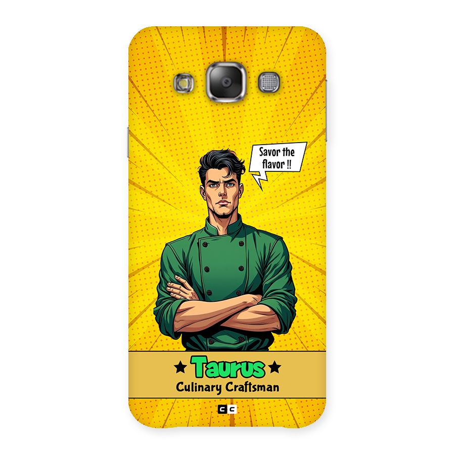 Taurus Craft Back Case for Galaxy E7