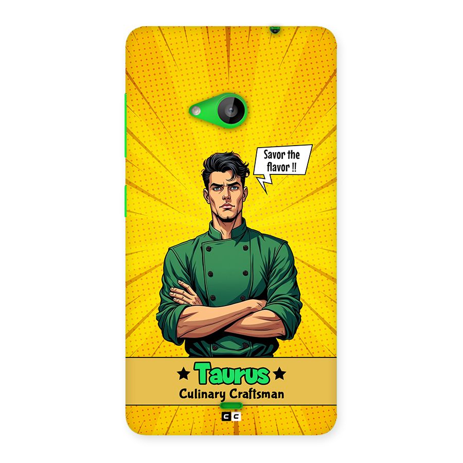 Taurus Craft Back Case for Lumia 535