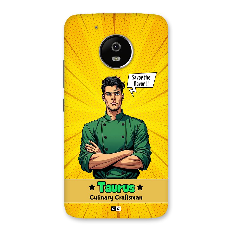 Taurus Craft Back Case for Moto G5