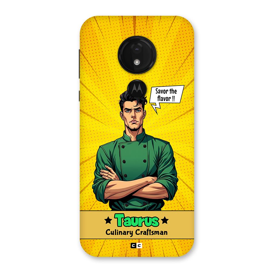 Taurus Craft Back Case for Moto G7 Power