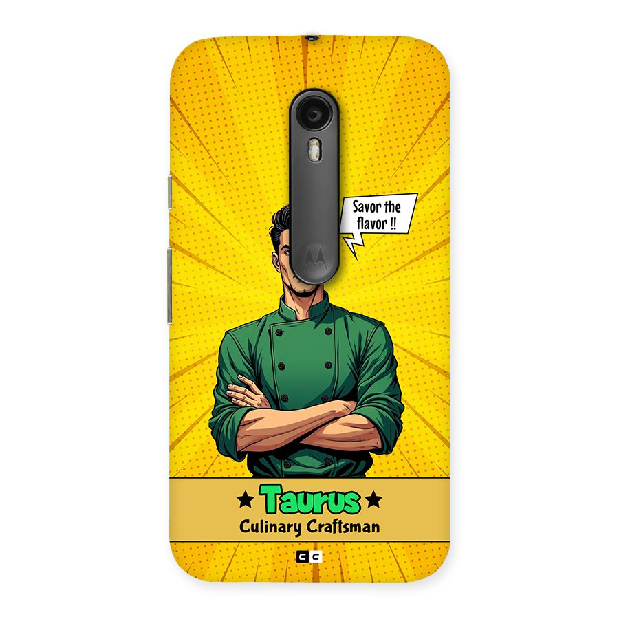 Taurus Craft Back Case for Moto G Turbo