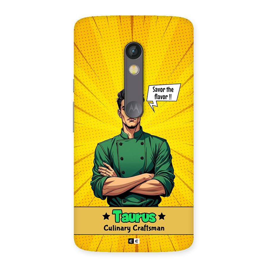 Taurus Craft Back Case for Moto X Play