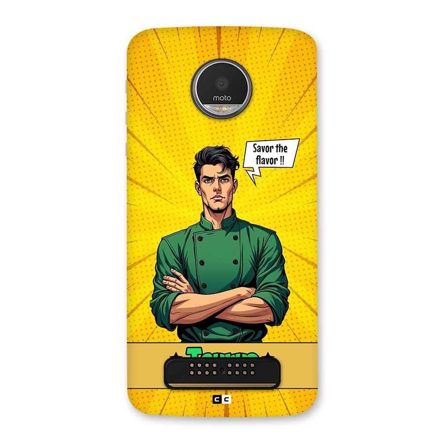 Taurus Craft Back Case for Moto Z Play