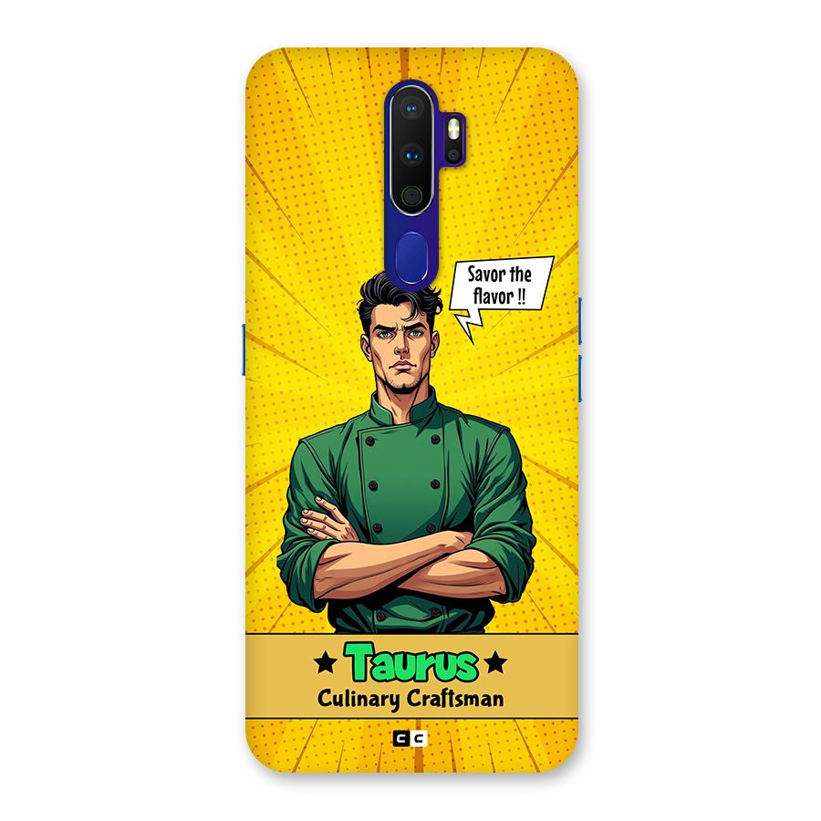 Taurus Craft Back Case for Oppo A9 (2020)