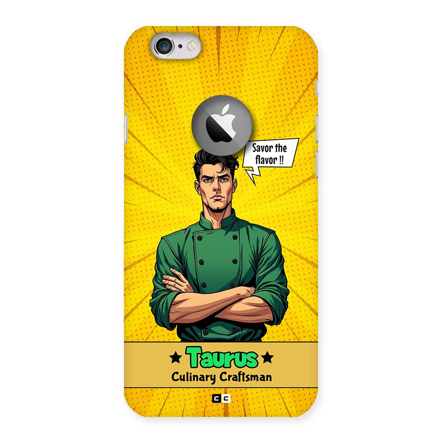 Taurus Craft Back Case for iPhone 6 Logo Cut