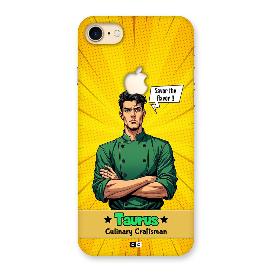 Taurus Craft Back Case for iPhone 7 Apple Cut
