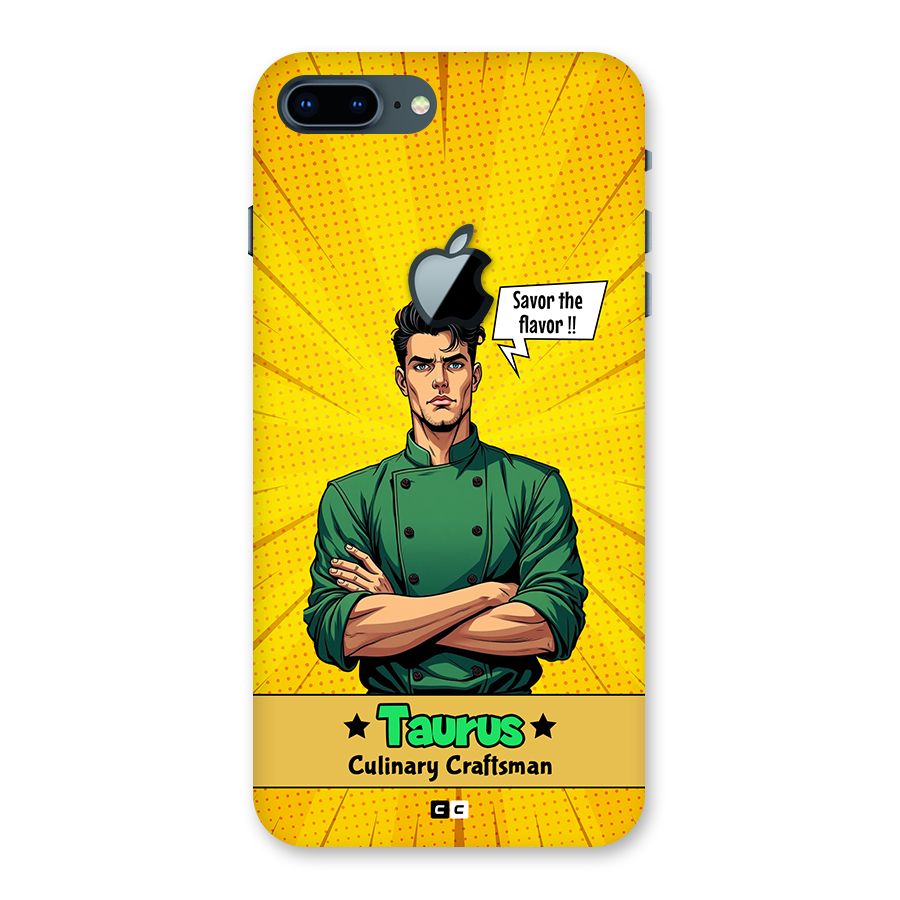 Taurus Craft Back Case for iPhone 7 Plus Apple Cut