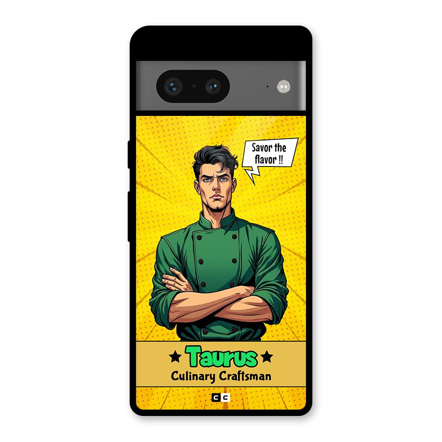 Taurus Craft Glass Back Case for Google Pixel 7