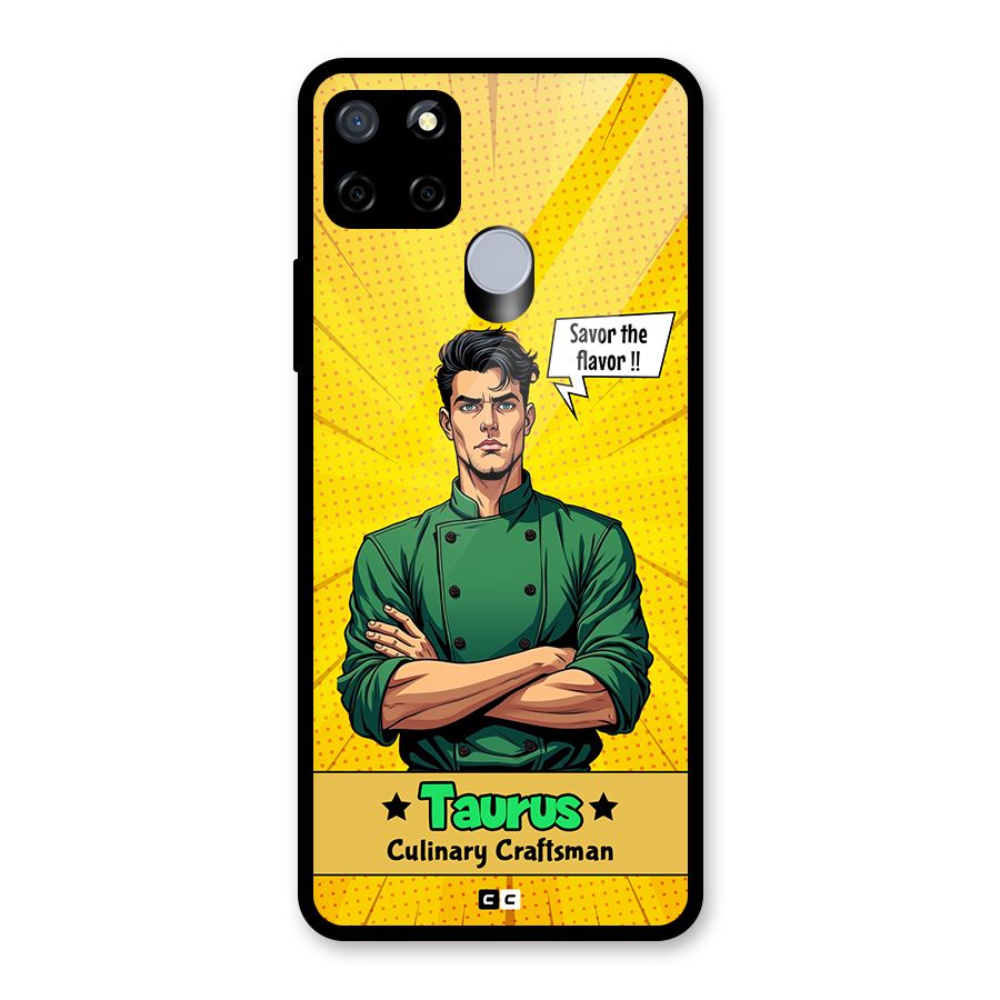 Taurus Craft Glass Back Case for Realme Narzo 30A