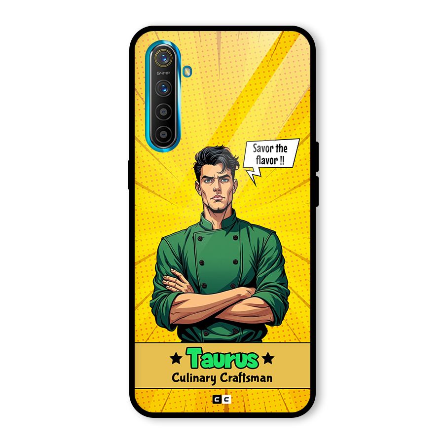 Taurus Craft Glass Back Case for Realme XT