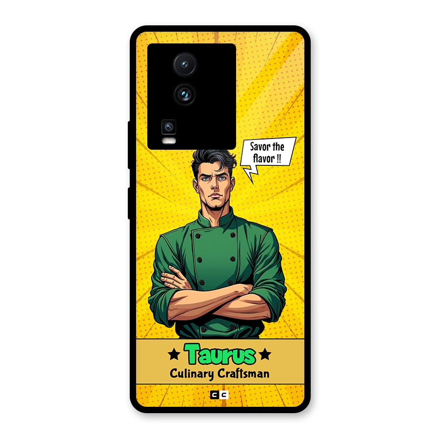Taurus Craft Glass Back Case for Vivo iQOO Neo 7