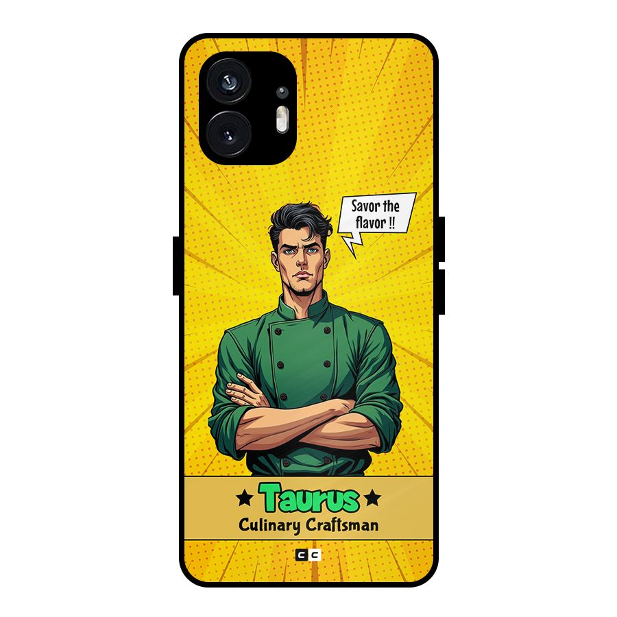 Taurus Craft Metal Back Case for Nothing Phone 2