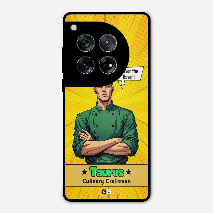 Taurus Craft Metal Back Case for OnePlus 12